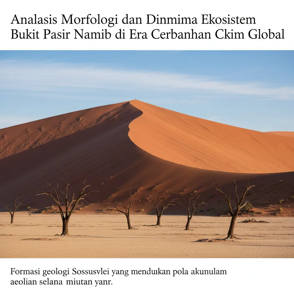 Analisis Morfologi dan Dinamika Ekosistem Bukit Pasir Namib di Era Perubahan Iklim Global
