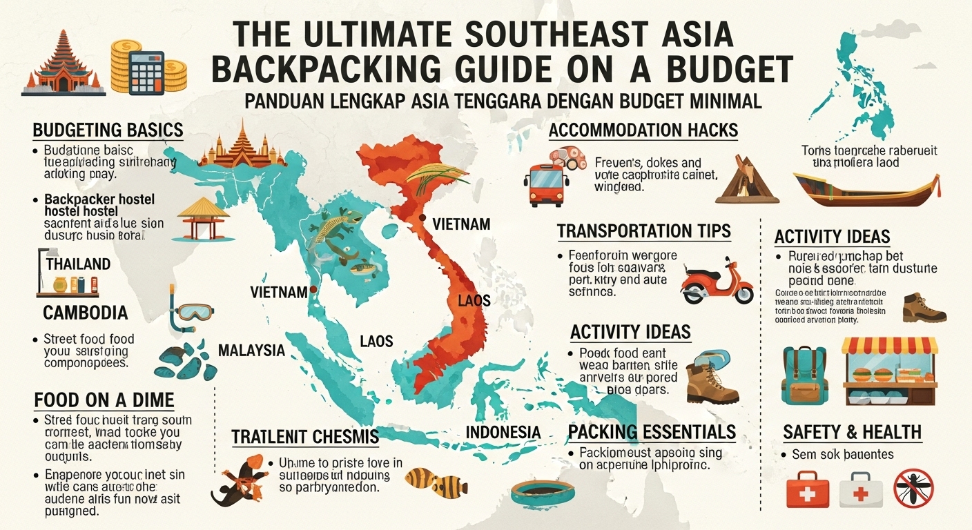 Panduan Lengkap Backpacking Asia Tenggara dengan Budget Minimal